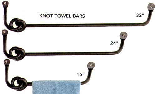 knot towel bars