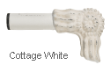 cottage white finish