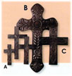  crosses metal collection #3