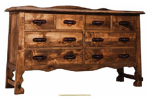 wooden dresser, cajonera, gaveteros