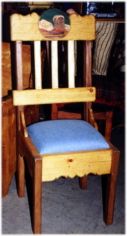 JC Schahrer Western Dining Chair 