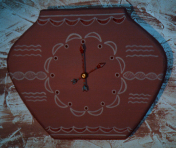 J. C. Schahrer's Southwest Pottery Clock