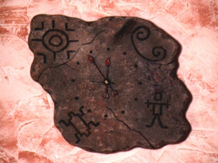 J. C. Schahrer's Petroglyph Clock
