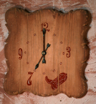 J. C. Schahrer's Boot Kickin' Clock