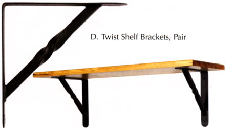 Twist Shelf Brackets #53023