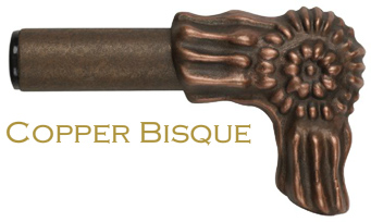 copper bisque finish