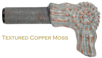 copper moss finish