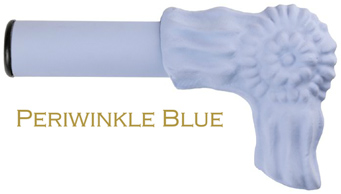 periwinkle blue finish