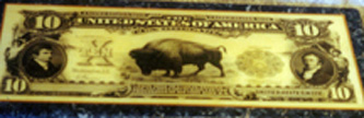 CHM Buffalo Dollar Etching