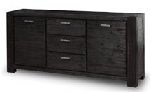 wooden sideboard, cabinets