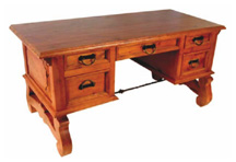 wooden desk, escritorio de madera