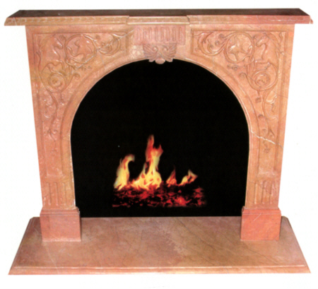  Marble Fireplace Mantel FP056
