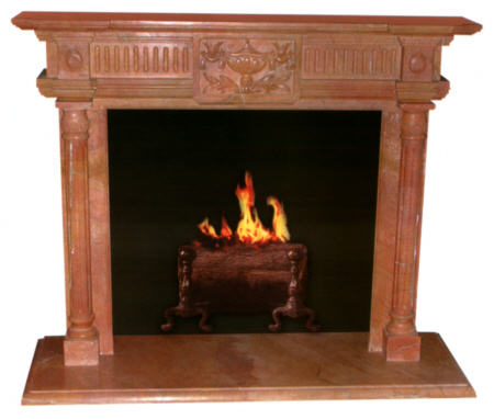  Marble Fireplace Mantel FP609