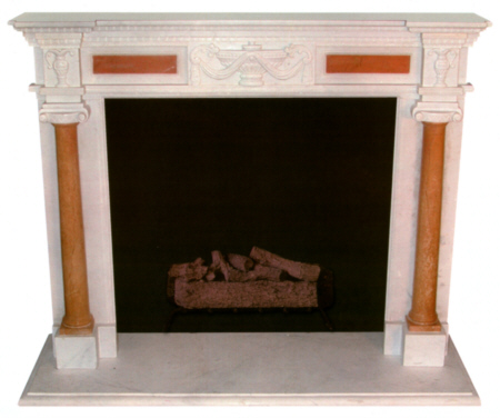  Marble Fireplace Mantel FPH13