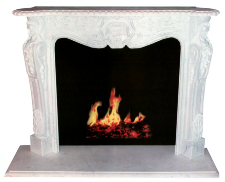  Marble Fireplace Mantel FPH15
