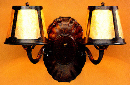 mica Double wall lamp # 123 