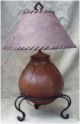 Tarahumara large ceramic table lamp